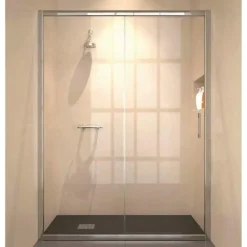 Frente De Ducha Fijo + Puerta Corredera – Quito – Mamparas Doccia