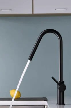 Grifería De Cocina Kenia Negro Mate – GCE020/NG – Imex