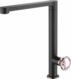 Grifería De Cocina Olimpo Negro Oro Rosa – GCC033/NOR – Imex