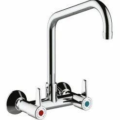 Grifería Industrial Accionamiento Mediante Maneta Bimando. PRESTO Grifo Fregadero Industrial – 70804 – Presto Iberica