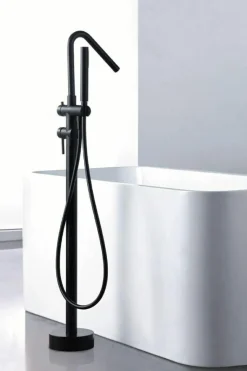 Grifería Monomando Exenta De Bañera Córcega Negro – BBECO1/NG – Imex