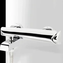 Grifo Baño-ducha Monomando Mezclador Cromo Sin Accesorios De Ducha – Seven – 90041500 – Galindo