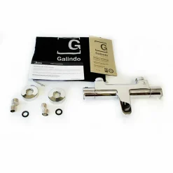 Grifo Baño-ducha Termostático Aroha Cromo Cuerpo Frío – 46041500 – Galindo