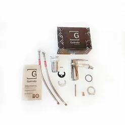 Grifo Bidet Aroha Cromo Con Desague Semiautomático – 4606000 – Galindo