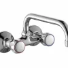 Grifo Bimando De Fregadera Mural Argos 110 – 06ARG540CR – AQG