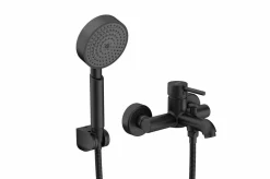 Grifo De Bañera Monomando Baño-Ducha C/Acc Odra Black – Gala – G3994702