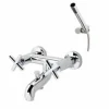Grifo De Baño-ducha Cromo Con Accesorios De Ducha – Matrix – 8241000 – Galindo