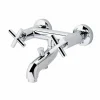 Grifo De Baño-ducha Cromo Mate – Matrix – 8241561 – Galindo