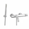 Grifo De Baño-ducha De Pie Trama Con Accesorios Cromo – 4971100 – Galindo