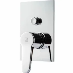 Grifo De Baño-ducha Empotrable Cónico Negro – 7177416 – Galindo – LuxCover