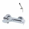 Grifo De Baño-ducha Kily Blanco Con Accesorios De Ducha – 4951011 – Galindo – LuxCover