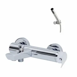 Grifo De Baño-ducha Kily Negro Con Accesorios De Ducha – 4951016 – Galindo – LuxCover