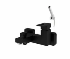 Grifo De Baño-ducha Negro Con Accesorios De Ducha – Nitro – 5241016 – Galindo