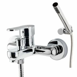Grifo De Baño-ducha Zip Plus 2.0 Blanco Con Accesorios De Ducha – 2151011 – Galindo – LuxCover