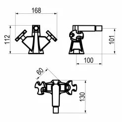 Grifo De Bidet – Belmondo – 2447000  – Galindo