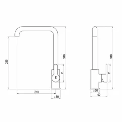 Grifo De Cocina Blanco – Pysa – 8548611 – Galindo