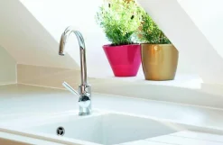 Grifo De Cocina Caño Alto Curvo Theo – 8648300 – Galindo