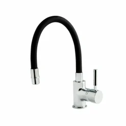 Grifo De Cocina Caño Flexible Theo Negro – 8649516 – Galindo – LuxCover