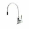 Grifo De Cocina Caño Flexible Theo Blanco – 8649511 – Galindo – LuxCover