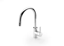 Grifo De Cocina Con Caño Extraíble Giratorio Y Función Ducha Aclarado – Targa – Roca – A5A8160C00