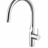 Grifo De Cocina Con Caño Giratorio Y Ducha Extraíble De Dos Funciones – Glera – Roca – A5A814DC00