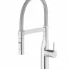 Grifo De Cocina Mezclador Monomando Con Caño Giratorio Con Muelle Y Ducha Extraíble De Dos Funciones – Glera – Roca – A5A8A4DC00