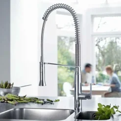 Grifo De Cocina Monomando De Fregadero Cromo – K7 – Grohe – 31379000