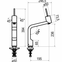 Grifo De Cocina Tothem – 2649700 – Galindo