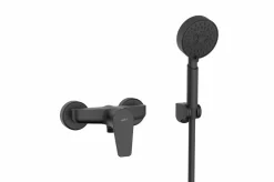 Grifo De Ducha Monomando Ducha Con Equipo De Ducha Haza Black – G3998302 – Gala