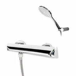 Grifo De Ducha Monomando Mezclador Con Accesorios De Ducha Cromo – Seven – Galindo – 90043000