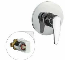 Grifo De Ducha Monomando Empotrar (1 Vía) – 7017702-1 – Tres Grifería