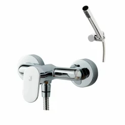 Grifo De Ducha Nine Blanco Con Accesorios De Ducha – 4623011 – Galindo – LuxCover