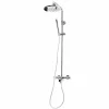 Grifo De Ducha Termostática Con Columna Pysa Rociador 250 Mm Abs Y Flexo PVC – 50049700 – Galindo