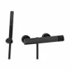 Grifo De Ducha Trama Cromo Negro Cepillado Con Accesorios De Ducha – 4973036 – Galindo – LuxCover