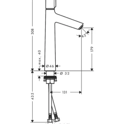 Grifo De Lavabo 190 – Talis Select S – Hansgrohe