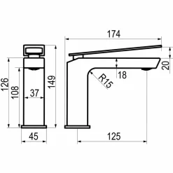 Grifo De Lavabo – Kissme – 7845000 – Galindo