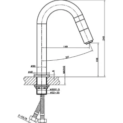 Grifo De Lavabo – UNO – Taberner