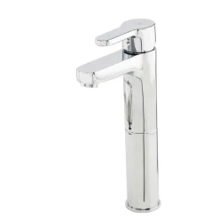 Grifo De Lavabo Alto Negro – Zip Plus – 2155516 – Galindo