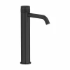 Grifo De Lavabo Alto Zoom Cromo Negro Cepillado – 4985536 – Galindo – LuxCover