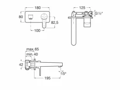 Grifo De Lavabo, Cold Start – L20 – Roca – A5A3L09C00