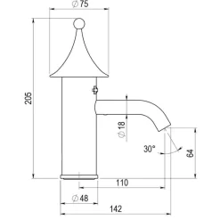 Grifo De Lavabo Con Desagüe – Chip – 8824000 – Galindo