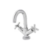 Grifo De Lavabo Cromo Mate Con Desagüe – Matrix – 8244061 – Galindo – LuxCover