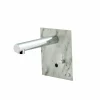 Grifo De Lavabo Mezclador Mural Empotrado Aroha Tech Electrónico Sensor Mármol Blanco Transformador – P3178251 – Galindo – LuxCover