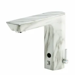 Grifo De Lavabo Mezclador Aroha Tech Electrónico Sensor Mármol Blanco Transformador – P3178101 – Galindo – LuxCover