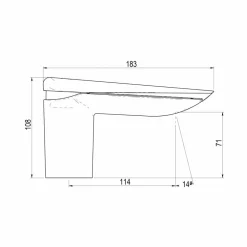 Grifo De Lavabo Monomando Cromo Con Desague Semiautomático – Seven – Galindo – 90044000