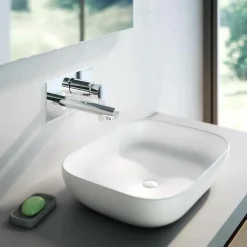 Grifo De Lavabo Monomando Mural Cromo – Zip Plus 2.0 – Galindo – 2155600
