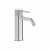 Grifo De Lavabo Monomando Trama Níquel Cepillado- 4975071 – Galindo – LuxCover