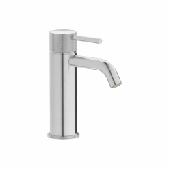 Grifo De Lavabo Monomando Trama Níquel Cepillado- 4975071 – Galindo – LuxCover