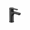 Grifo De Lavabo Monomando Mezclador Con Cuerpo Liso Negro Mate Cold Start – L20 – Roca – A5A3K09NB0