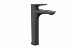 Grifo De Lavabo Monomando Lavabo Con Caño Alto Haza Black – G3998102 – Gala